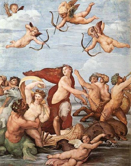 RAFFAELLO Sanzio The Triumph of Galatea China oil painting art